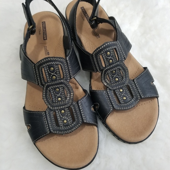 clarks cushion sandals